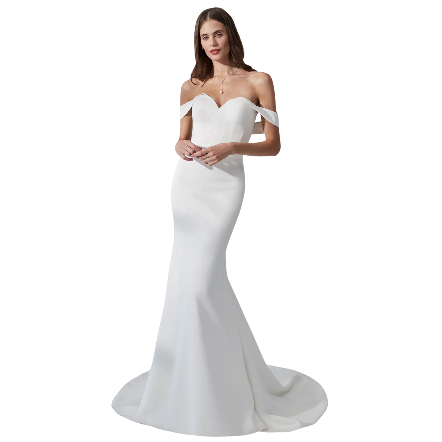 Signature by Justin Alexander Helena Strapless Wedding Gown – Size 12 Sample