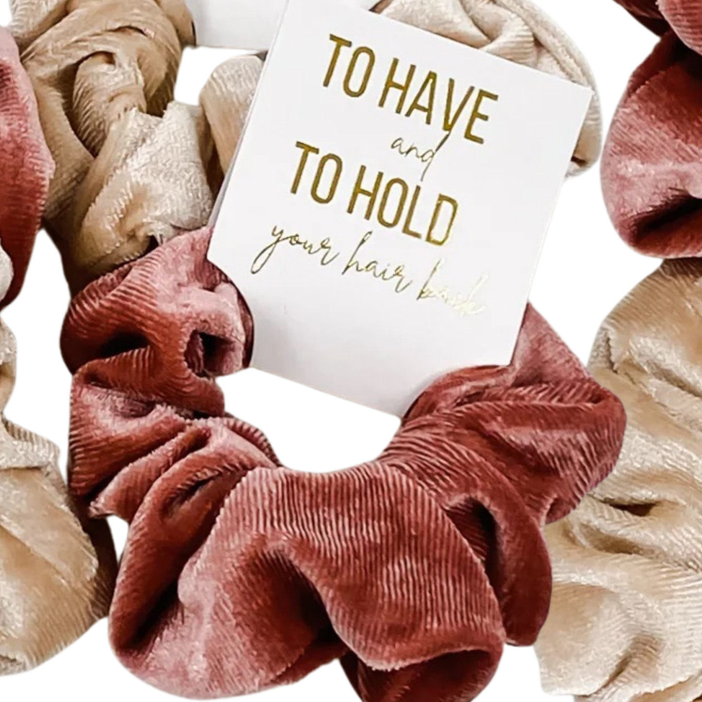 VELVET SCRUNCHIES – INDIVIDUAL OR SET OF 5