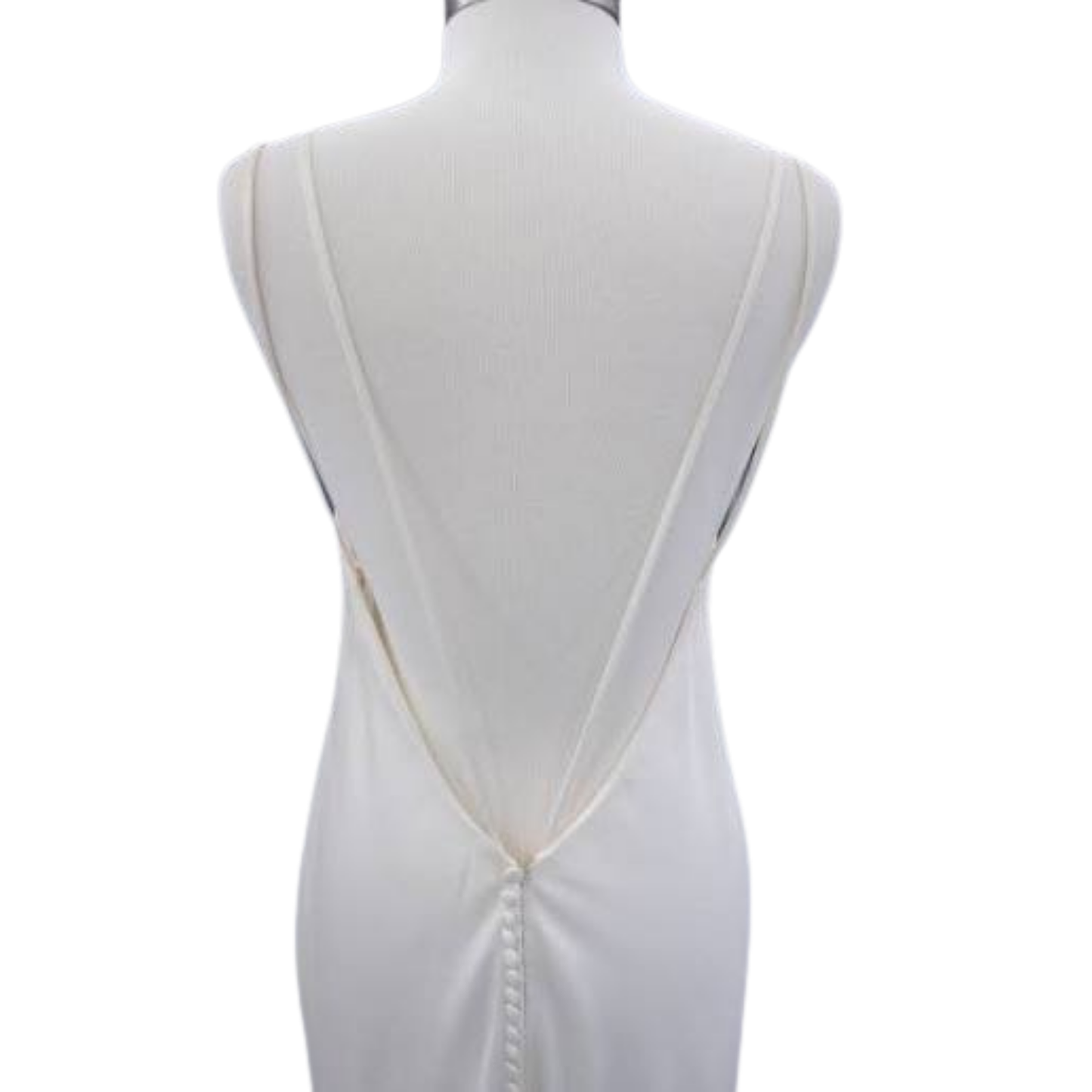 Justin Alexander 55075 – Double-Strap Cowl Neck Minimalist Gown – Size 20