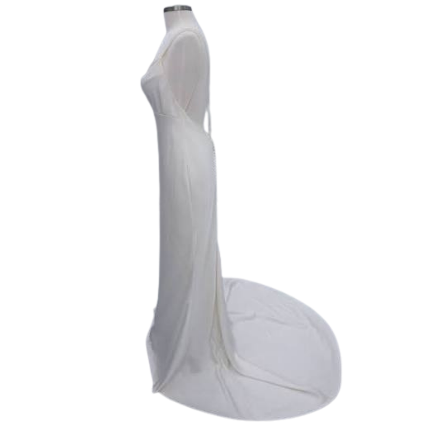 Justin Alexander 55075 – Double-Strap Cowl Neck Minimalist Gown – Size 20