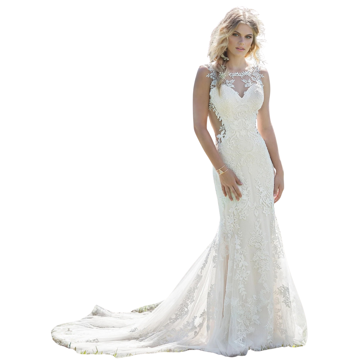 Lillian West 6485 Lace Fit & Flare – Size 12