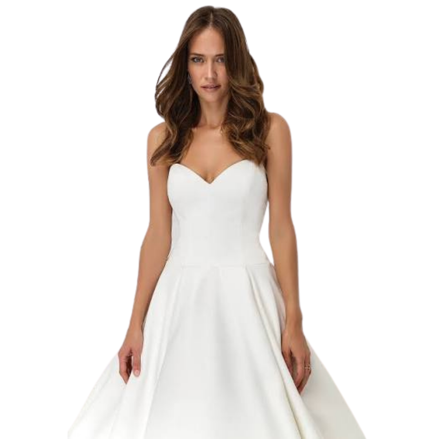 Justin Alexander 55021 Matte Satin Ball Gown – Size 18