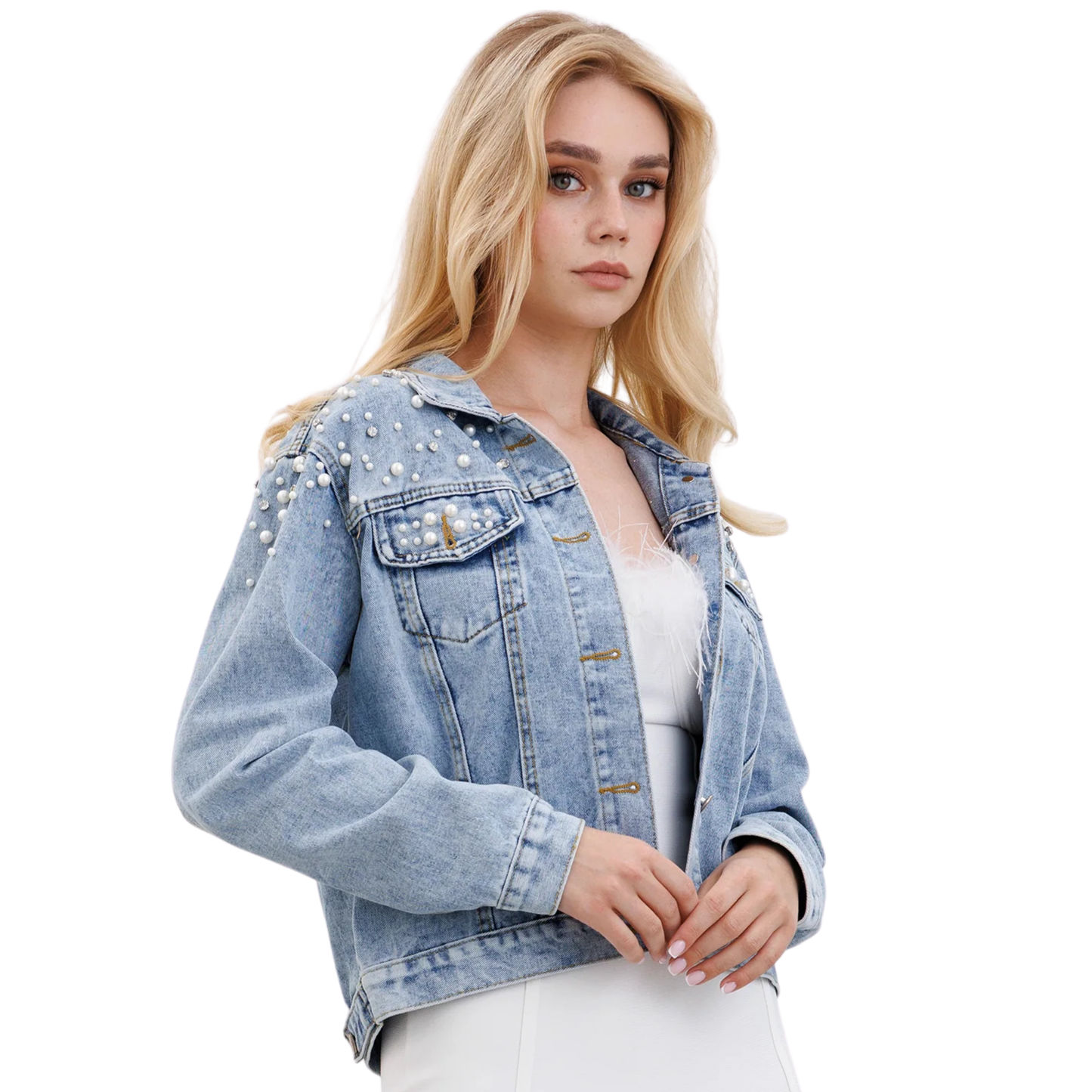The Prince Bridal Denim Jacket