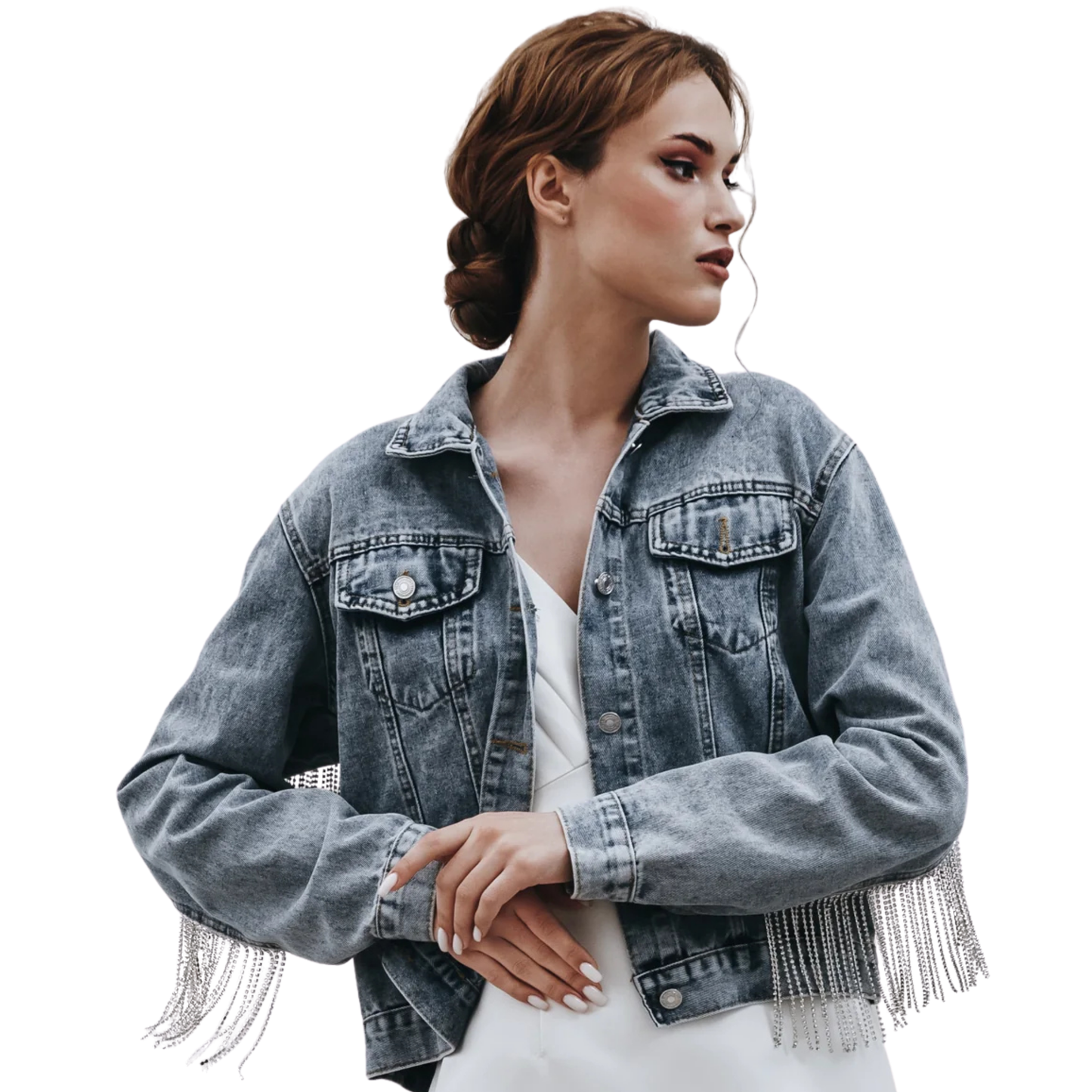 The Rodeo Bride/Groom Fringe Jacket