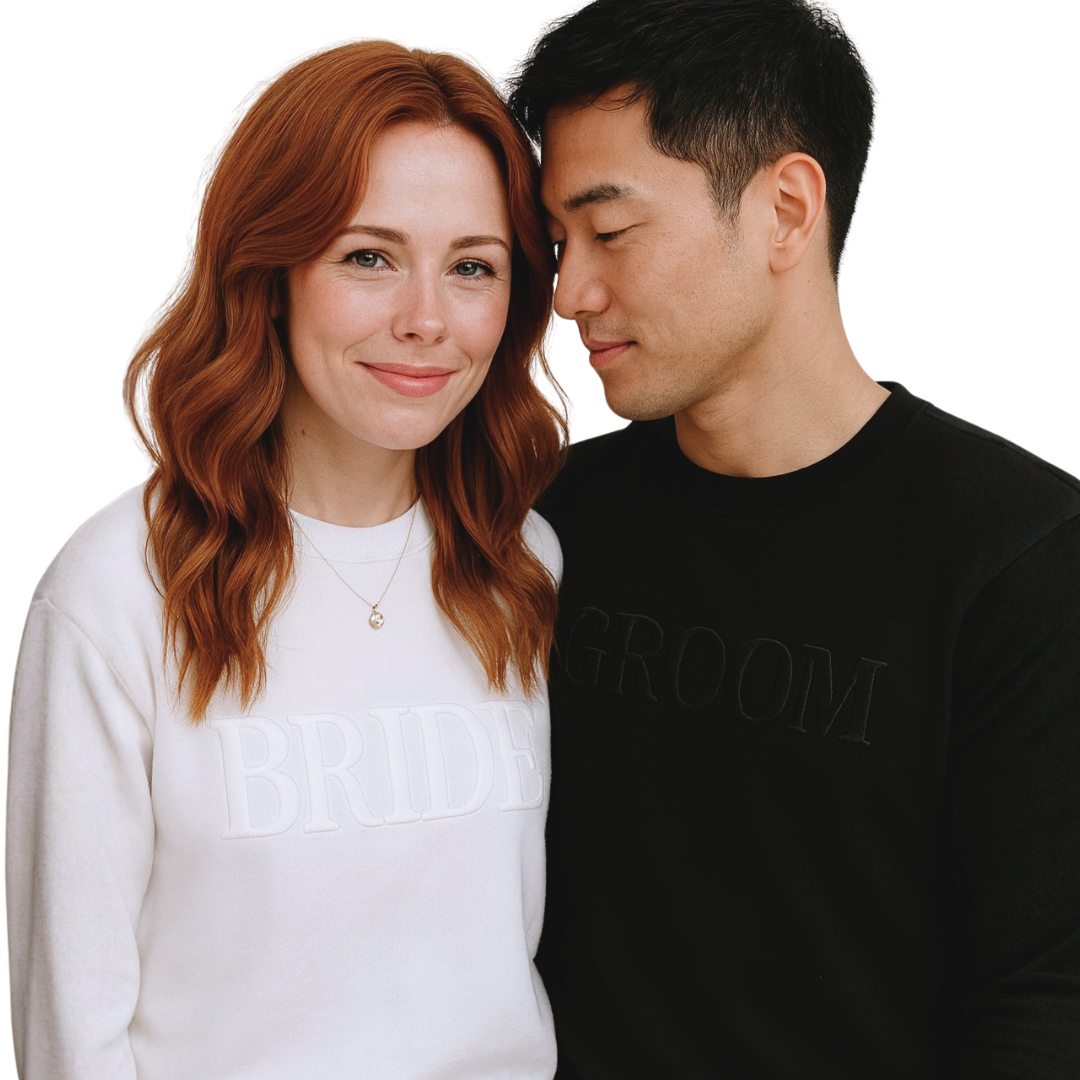 Groom Embroidered Crewneck Sweatshirt